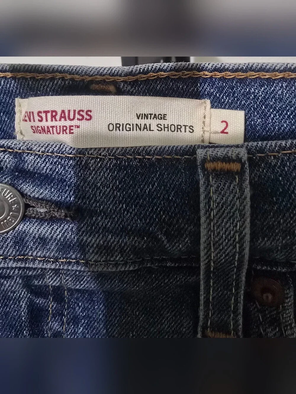 Levi's Denim Shorts Size 2